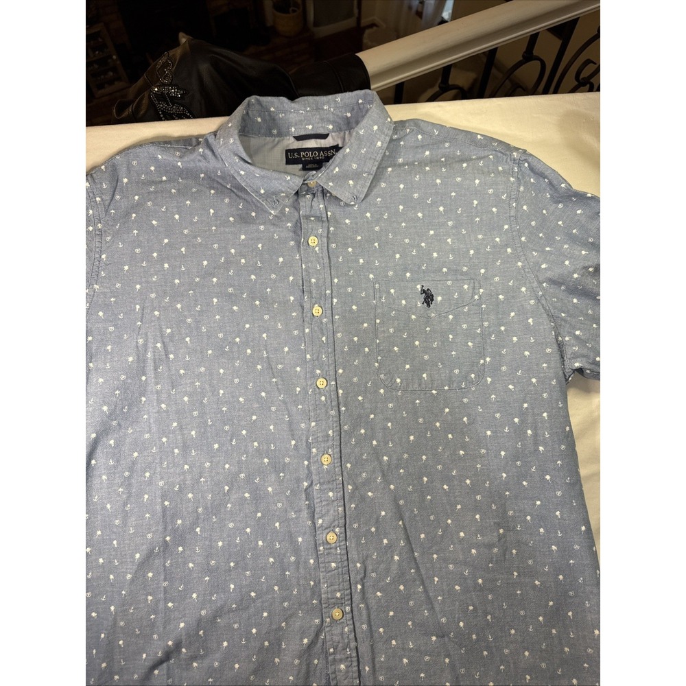 Men's US Polo Assn button up Size 3XL